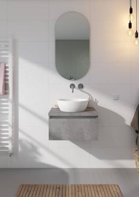 Ben Clip spiegel ovaal 50x100 cm