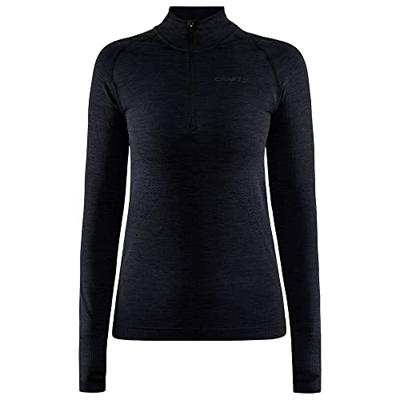 Thermoshirt dames lange mouw met rits - Core dry - Baselayer ondershirt - Warm sportshirt vrouwen