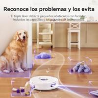 NARWAL Freo X Plus Robotstofzuiger - 7800Pa Zuigkracht - Zero Tangle - LiDAR Navigatie - thumbnail