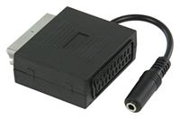 21p scart adapter 0.2m zwart - thumbnail