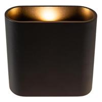 Lucide ATILA - Wandlamp Binnen/Buiten - LED Dimb. - 2x5W 2700K - IP54 - Zwart - thumbnail