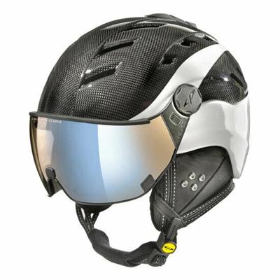 CP Camurai Carbon zwart-wit skihelm - meekleurend & polariserend vizier - kies uit 3 soorten ! CP Camurai Carbon zwart-wit skihelm - meekleurend & polariserend vizier - kies uit 3 soorten !