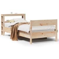 Bedframe zonder matras massief grenenhout 140x200 cm - thumbnail