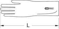 KS Tools 117.0077 Elektricienhandschoen Maat (handschoen): 12 1 paar - thumbnail