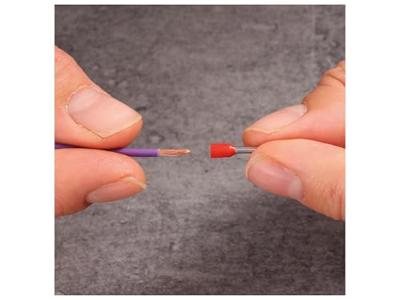Quadrios 22C482 Assortiment adereindhulzen 0.5 mm², 0.75 mm², 1 mm², 2.5 mm² Deels geïsoleerd 400 stuk(s)