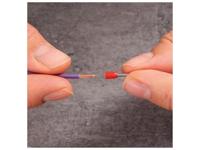 Quadrios 22C482 Assortiment adereindhulzen 0.5 mm², 0.75 mm², 1 mm², 2.5 mm² Deels geïsoleerd 400 stuk(s) - thumbnail