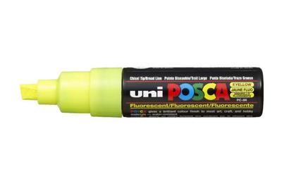 Paintmarker Uni POSCA PC8K breed schuin fluor gl