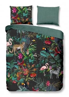 Good Morning Dekbedovertrek "jungleprint" - Multi - (200x200 cm) - Katoen Good Morning Dekbedovertrek "jungleprint" - Multi - (200x200 cm) - Katoen