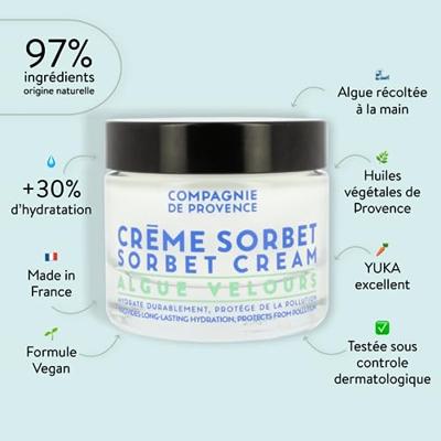 Compagnie De Provence Sorbet Cream 50 ml Dag & Nachtcrème Dames - thumbnail