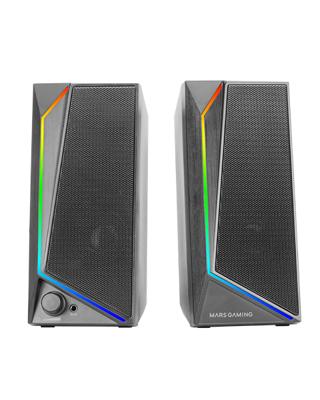 PC-luidsprekers Mars Gaming MS72 Zwart 15 W 4 W