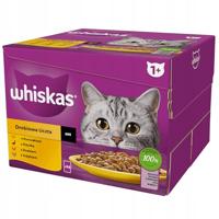 WHISKAS Poultry Feast - nat kattenvoer - 24x85 g - thumbnail