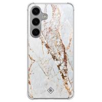 Samsung Galaxy S24 Plus shockproof hoesje - Marmer goud - thumbnail