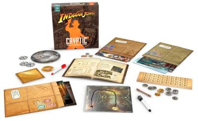 Indiana Jones Funko Boardgame - Cryptic A Puzzles and Pathways Adventure Indiana Jones Funko Boardgame - Cryptic A Puzzles and Pathways Adventure