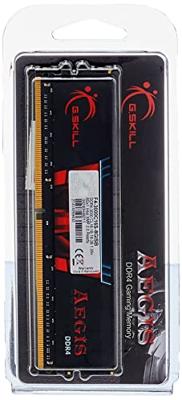 G.Skill Aegis Werkgeheugenmodule voor PC DDR4 8 GB 1 x 8 GB Non-ECC 3000 MHz 288-pins DIMM CL16-18-18-38 F4-3000C16S-8GISB G.Skill Aegis Werkgeheugenmodule voor PC DDR4 8 GB 1 x 8 GB Non-ECC 3000 MHz 288-pins DIMM CL16-18-18-38 F4-3000C16S-8GISB