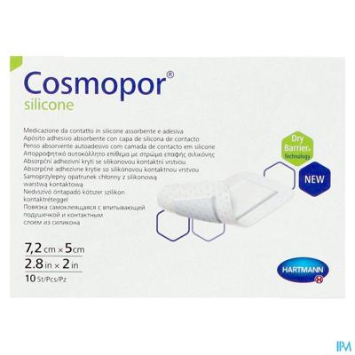 Cosmopor Silicone 7,2x 5cm 10