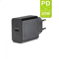Mobilize Wall Charger USB-C PD 20W Black - thumbnail