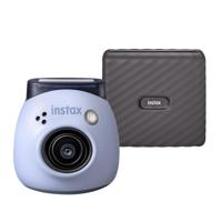 Fujifilm INSTAX PAL digital camera, Lavender Blue + printer Link WIDE, Mocha Gray - thumbnail