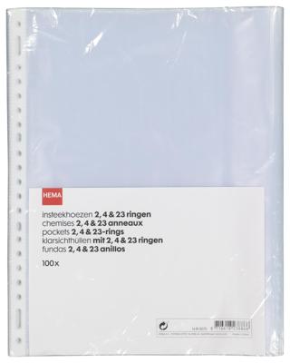 HEMA Insteekhoezen 100 stuks