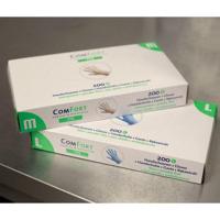 Handschoen TPE en poedervrij BLAUW 200 stuks! Extra Large - thumbnail