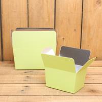 Bonbon doosjes - Chocolade doosje - Pastel groen LAAG - 0 stuks - thumbnail