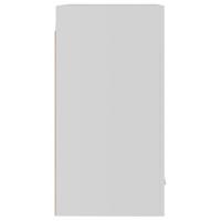Hangkast 39,5x31x60 cm bewerkt hout wit - thumbnail