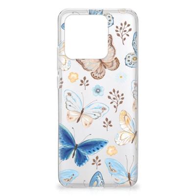 TPU Hoesje voor Xiaomi Redmi 10C Vlinder TPU Hoesje voor Xiaomi Redmi 10C Vlinder