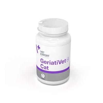 VETEXPERT GeriatiVet Cat - ondersteunend preparaat voor oudere katten - 60 capsules.