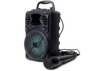BRAINZ Karaoke Boombox met Microfoon - Karaoke Set - thumbnail