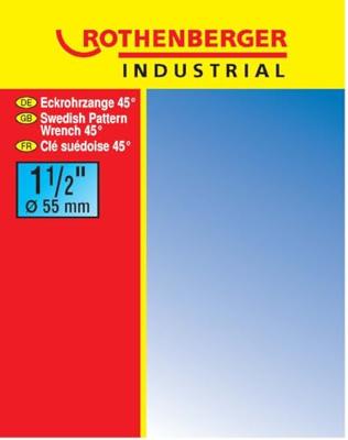 Rothenberger Hoekpijptang 45° 48 mm - ROT070657E