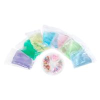 Mix je eigen Eenhoorn Putty met Glitter en Kralen, 700gram - thumbnail