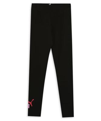 Sportleggings voor Kinderen Puma Essentials Logo G Zwart - Maat: 15-16 Jaar