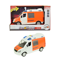 Toi-Toys Cars en trucks notartz met licht en geluid - thumbnail