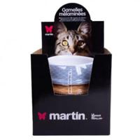 MARTIN VOERBAK / DRINKBAK KAT MELAMINE JAPAN ASSORTI 150 ML - thumbnail
