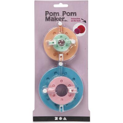 Creativ Company Pompom maker, 4st. - thumbnail