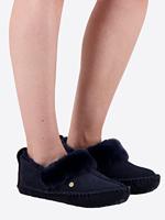 Warmbat Pantoffels Barrine BAR341045 Donker Blauw-36 maat 36 - thumbnail