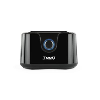 Dock Station Dual TooQ TQDS-802B 2.5" / 3.5" SATA USB 3.0 Zwart - thumbnail