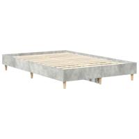 Bedframe zonder matras 135x190 cm spaanplaat betongrijs - thumbnail