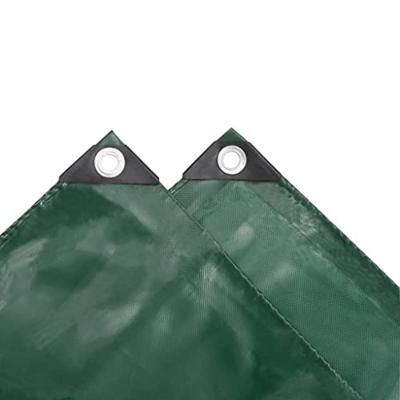Dekzeil 650 g/m² 4x8 m groen - thumbnail