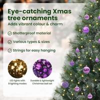 Kunstkerstboom met 150 LED met standaard Groen 150 cm PE en PVC - thumbnail