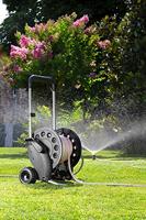 Claber Ecosei Wandhaspel voor Tuinslang - Duurzaam Alu Frame, 60m Capaciteit - thumbnail