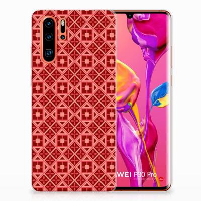 Huawei P30 Pro | TPU bumper | Batik Rood Huawei P30 Pro | TPU bumper | Batik Rood