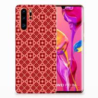 Huawei P30 Pro | TPU bumper | Batik Rood - thumbnail