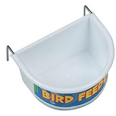 HAPPY PET VOERBAK HALF ROND SMALL 7,5X5,5X3,5 CM