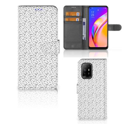 OPPO Reno5 Z | A94 5G | Telefoon Hoesje | Stripes Dots OPPO Reno5 Z | A94 5G | Telefoon Hoesje | Stripes Dots