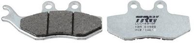 TRW remblokken "mcb 734" brake pad mcb 734 ec organic TRW remblokken "mcb 734" brake pad mcb 734 ec organic