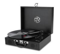 Numark PT01 Touring - Draagbare retro draaitafel/vinylplaat speler met ingebouwde luidsprekers, USB-aansluiting en ingebouwde oplaadbare batterij - thumbnail