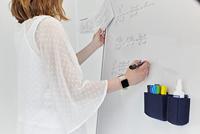 magnetoplan magnetoTray SMALL 1227614 Penhouder magnetisch (b x h x d) 60 x 100 x 60 mm Blauw - thumbnail