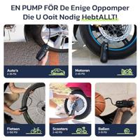 Woowind WO-LP1 Elektrische fietspomp, Luchtcompressor - thumbnail