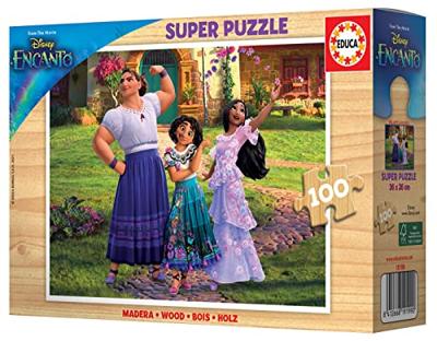 Super houten puzzel 100p Disney Encanto EDUCA meerkleurig