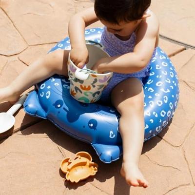 Swim Essentials Dierenzwemband Leopard Blauw 55 cm